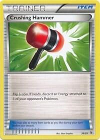 Crushing Hammer - Kalos Starter Set (KSS) #34/39 - Common Pokémon Trading Card