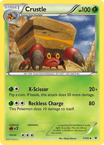 Crustle - Noble Victories (NVI) #7/101 - Uncommon Pokémon Trading Card