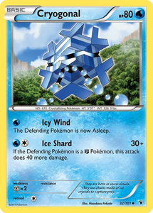 Cryogonal (32) - Noble Victories (NVI) #32/101 - Uncommon Pokémon Trading Card