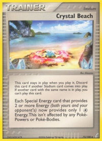 Crystal Beach - Crystal Guardians (CG) #75/100 - Uncommon Pokémon Trading Card