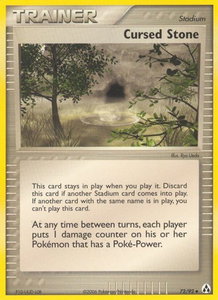 Cursed Stone - Legend Maker (LM) #72/92 - Uncommon Pokémon Trading Card