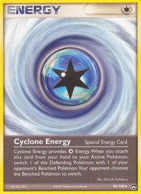 Cyclone Energy - Power Keepers (PK) #90/108 - Uncommon Pokémon Trading Card