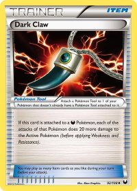 Dark Claw - Dark Explorers (DEX) #92/108 - Uncommon Pokémon Trading Card