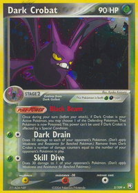 Dark Crobat - Team Rocket Returns (RR) #3/109 - Holo Rare Pokémon Trading Card