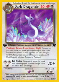 Dark Dragonair - Team Rocket (TR) #33/82 - Uncommon Pokémon Trading Card