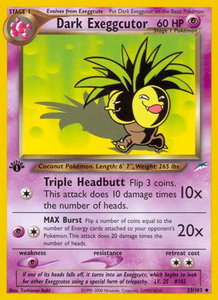 Dark Exeggcutor - Neo Destiny (N4) #033/105 - Uncommon Pokémon Trading Card