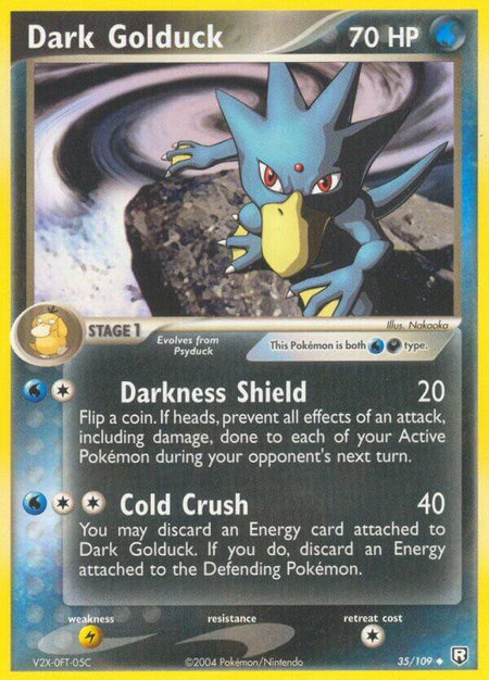 Dark Golduck - Team Rocket Returns Pokémon trading card