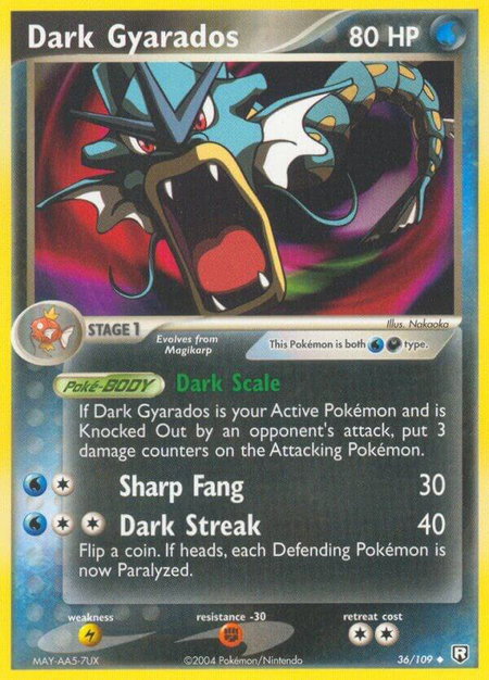 Dark Gyarados - Team Rocket Returns Pokémon trading card