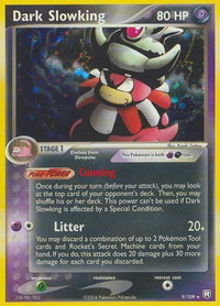 Dark Slowking - Team Rocket Returns (RR) #9/109 - Holo Rare Pokémon Trading Card