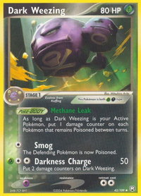 Dark Weezing - Team Rocket Returns (RR) #42/109 - Uncommon Pokémon Trading Card