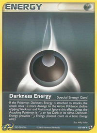 Darkness Energy (Special) - Ruby and Sapphire (RS) #93/109 - Rare Pokémon Trading Card