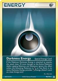 Darkness Energy (Special) - Holon Phantoms Pokémon trading card