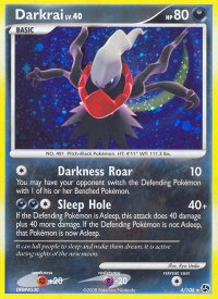 Darkrai (4) - Great Encounters (GE) #4/106 - Holo Rare Pokémon Trading Card