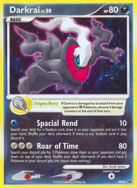 Darkrai - DP24 - Diamond and Pearl Promos Pokémon trading card