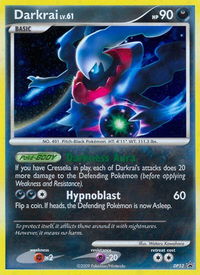Darkrai - DP52 - Diamond and Pearl Promos (PR) #DP52 - Promo Pokémon Trading Card