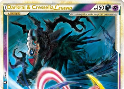 Darkrai & Cresselia Legend (Top) - Triumphant (TM) #99/102 - Ultra Rare Pokémon Trading Card