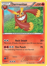 Darmanitan - Emerging Powers (EPO) #21/98 - Rare Pokémon Trading Card