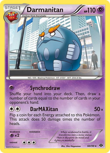 Darmanitan - Next Destinies Pokémon trading card