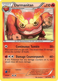 Darmanitan - Boundaries Crossed (BCR) #28/149 - Uncommon Pokémon Trading Card