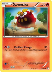 Darumaka - Boundaries Crossed (BCR) #27/149 - Common Pokémon Trading Card