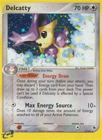 Delcatty - 5/109 - Ruby and Sapphire (RS) #5/109 - Holo Rare Pokémon Trading Card