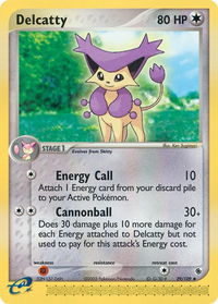 Delcatty - 29/109 - Ruby and Sapphire (RS) #29/109 - Uncommon Pokémon Trading Card