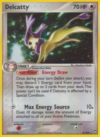 Delcatty - Power Keepers (PK) #8/108 - Holo Rare Pokémon Trading Card