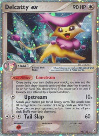 Delcatty ex - Crystal Guardians (CG) #91/100 - Ultra Rare Pokémon Trading Card