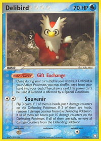 Delibird - Team Rocket Returns (RR) #21/109 - Rare Pokémon Trading Card