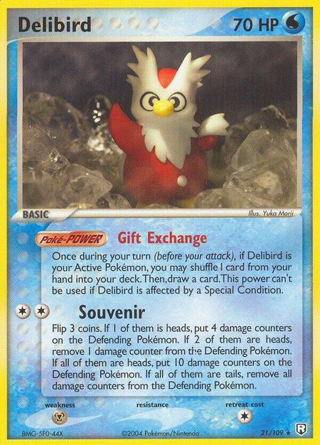 Delibird - Team Rocket Returns Pokémon trading card