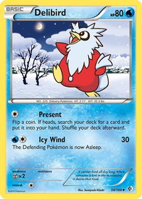 Delibird - Boundaries Crossed (BCR) #38/149 - Uncommon Pokémon Trading Card