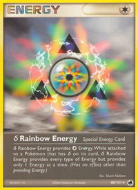 Delta Rainbow Energy - Dragon Frontiers (DF) #88/101 - Uncommon Pokémon Trading Card