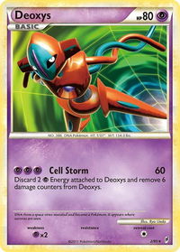 Deoxys - Call of Legends (CL) #2/95 - Holo Rare Pokémon Trading Card