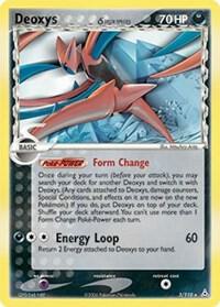 Deoxys (Delta Species - Attack Forme) - Holon Phantoms Pokémon trading card