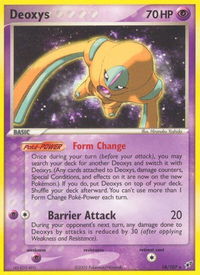 Deoxys (Defense Forme) - Deoxys (DX) #18/107 - Rare Pokémon Trading Card