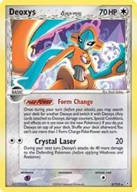 Deoxys (Delta Species - Normal Forme) - Holon Phantoms (HP) #5/110 - Holo Rare Pokémon Trading Card