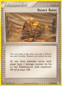 Desert Ruins - Hidden Legends (HL) #88/101 - Uncommon Pokémon Trading Card