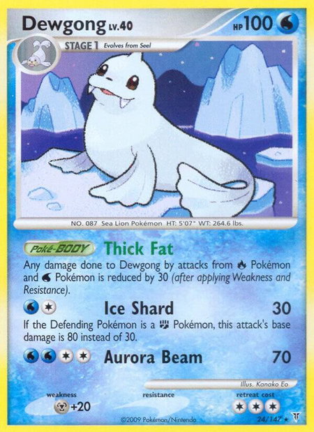 Dewgong - Supreme Victors Pokémon trading card
