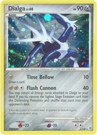 Dialga - Diamond and Pearl (DP) #1/130 - Holo Rare Pokémon Trading Card