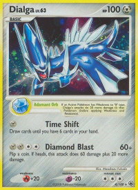 Dialga - Majestic Dawn (MD) #4/100 - Holo Rare Pokémon Trading Card