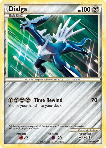 Dialga - Call of Legends Pokémon trading card