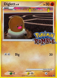 Diglett - Rumble (RUM) #11 - Rare Pokémon Trading Card