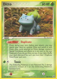 Ditto (Bulbasaur) - Delta Species (DS) #36/113 - Uncommon Pokémon Trading Card