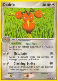 Dodrio - Hidden Legends (HL) #33/101 - Uncommon Pokémon Trading Card