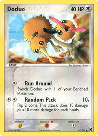Doduo - FireRed & LeafGreen (RG) #62/112 - Common Pokémon Trading Card