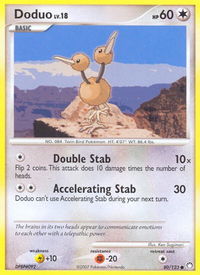 Doduo - Mysterious Treasures (MT) #80/123 - Common Pokémon Trading Card