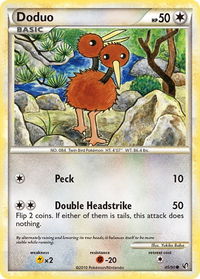 Doduo - Undaunted (UD) #45/90 - Common Pokémon Trading Card