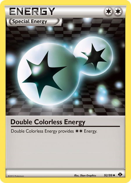 Double Colorless Energy - Next Destinies Pokémon trading card