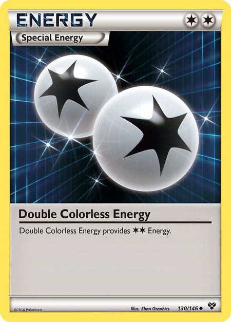 Double Colorless Energy - XY Base Set Pokémon trading card