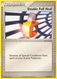 Double Full Heal - Emerald (EM) #76/106 - Uncommon Pokémon Trading Card